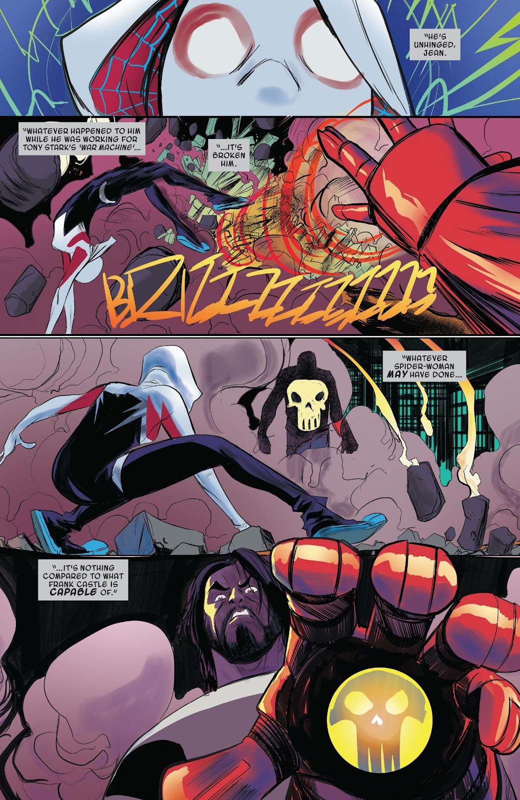 Spider-Gwen: Ghost-Spider Modern Era Epic Collection: Edge of Spider-Verse issue Weapon of Choice (Part 1) - Page 132