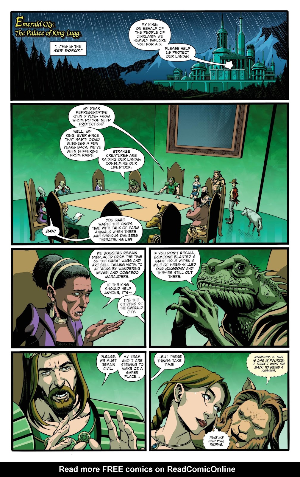 Oz: Fall of Emerald City issue 1 - Page 9