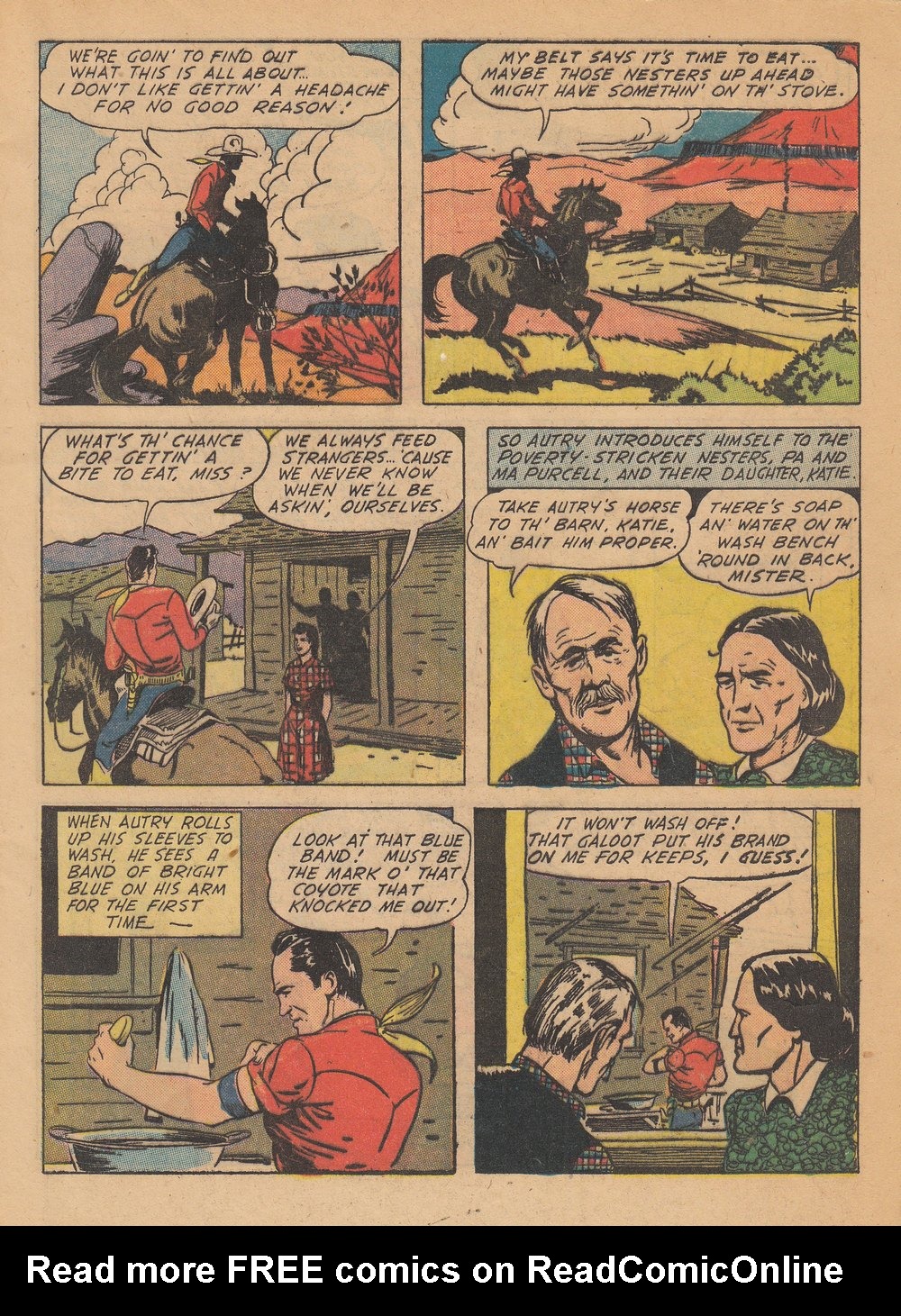 Gene Autry Comics issue 12 - Page 7