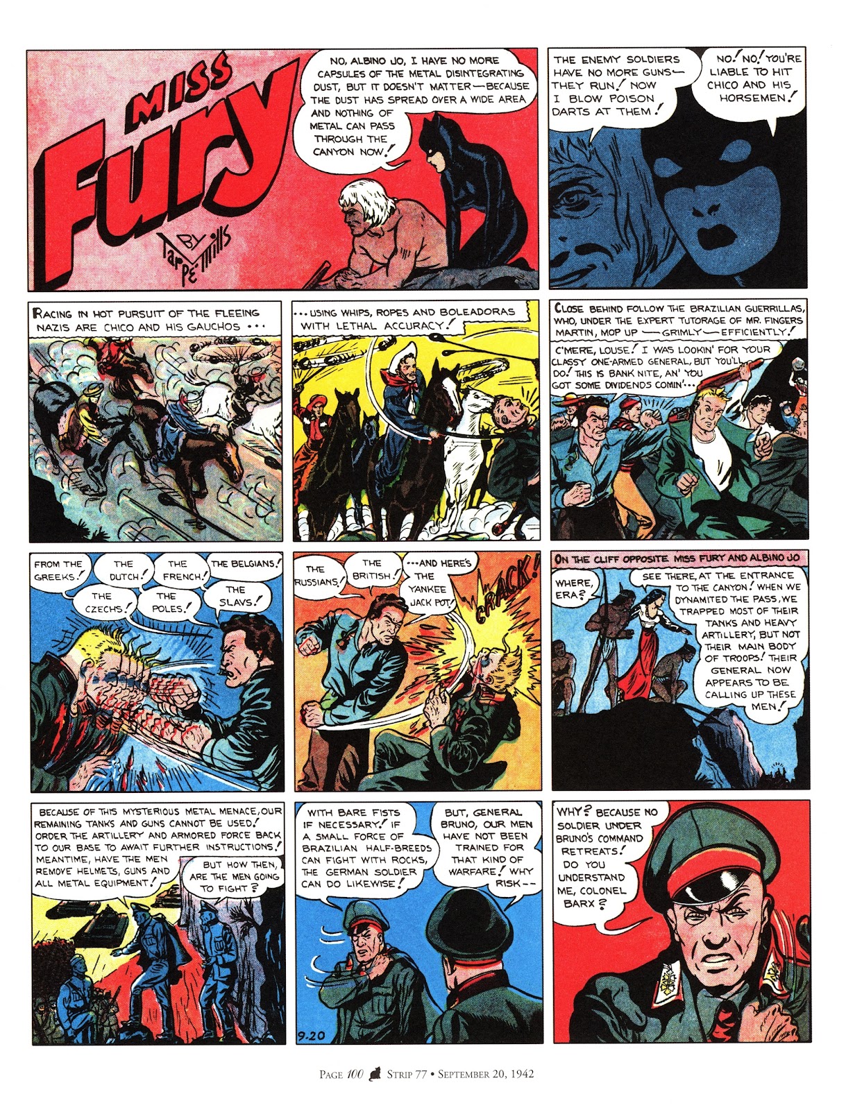 Miss Fury: Sensational Sundays 1941-1944 issue TPB - Page 108