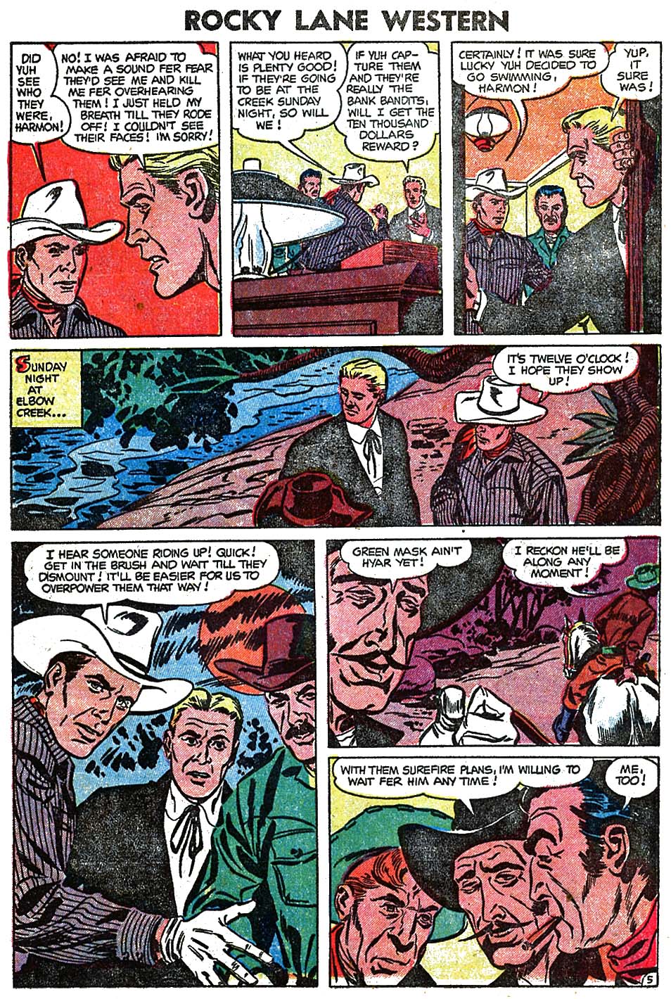 Rocky Lane Western (1954) issue 60 - Page 6