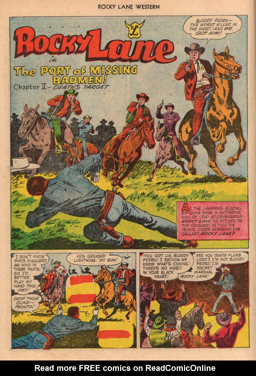 Rocky Lane Western (1954) issue 68 - Page 14