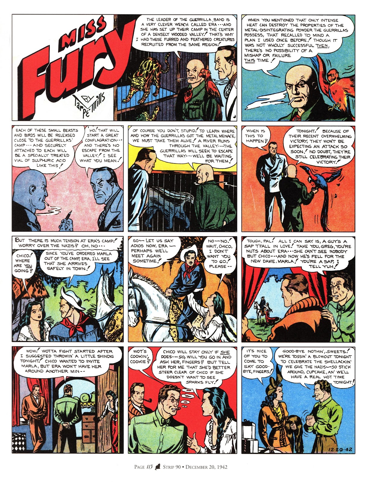 Miss Fury: Sensational Sundays 1941-1944 issue TPB - Page 121