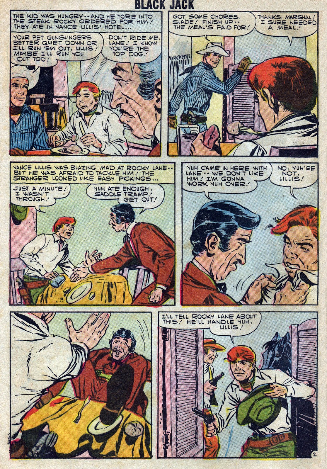 Rocky Lane Western (1954) issue 84 - Page 4