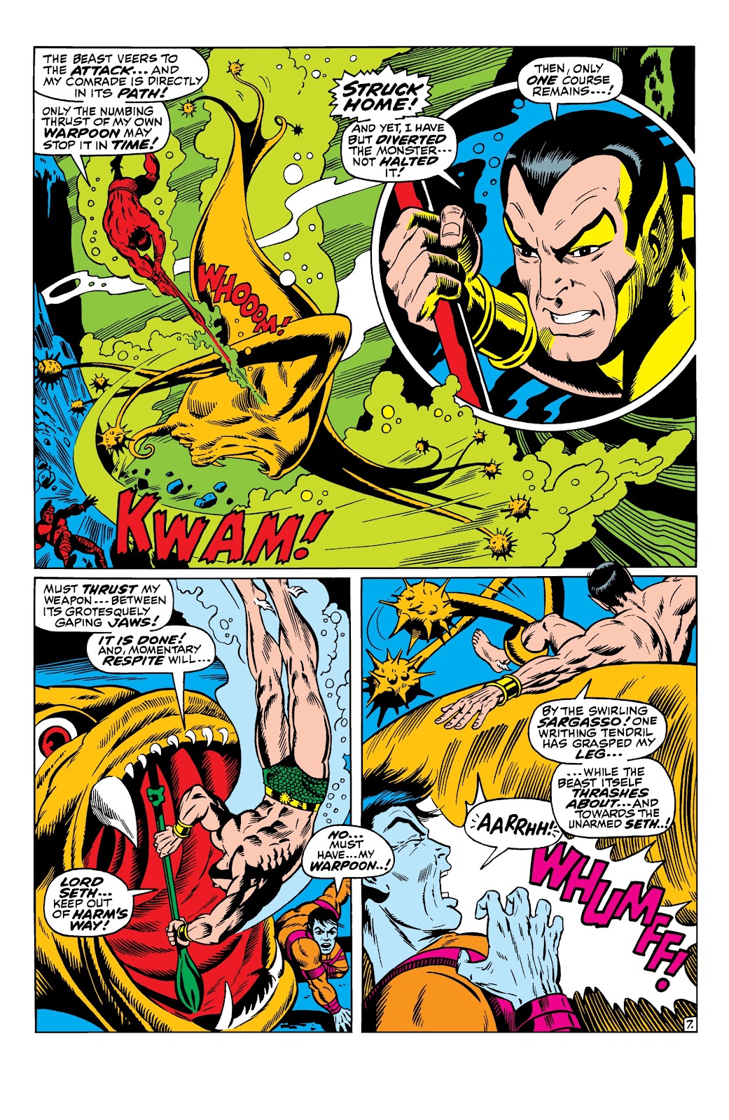 Namor, The Sub-Mariner Epic Collection: Enter The Sub-Mariner issue Who Strikes For Atlantis (Part 1) - Page 117