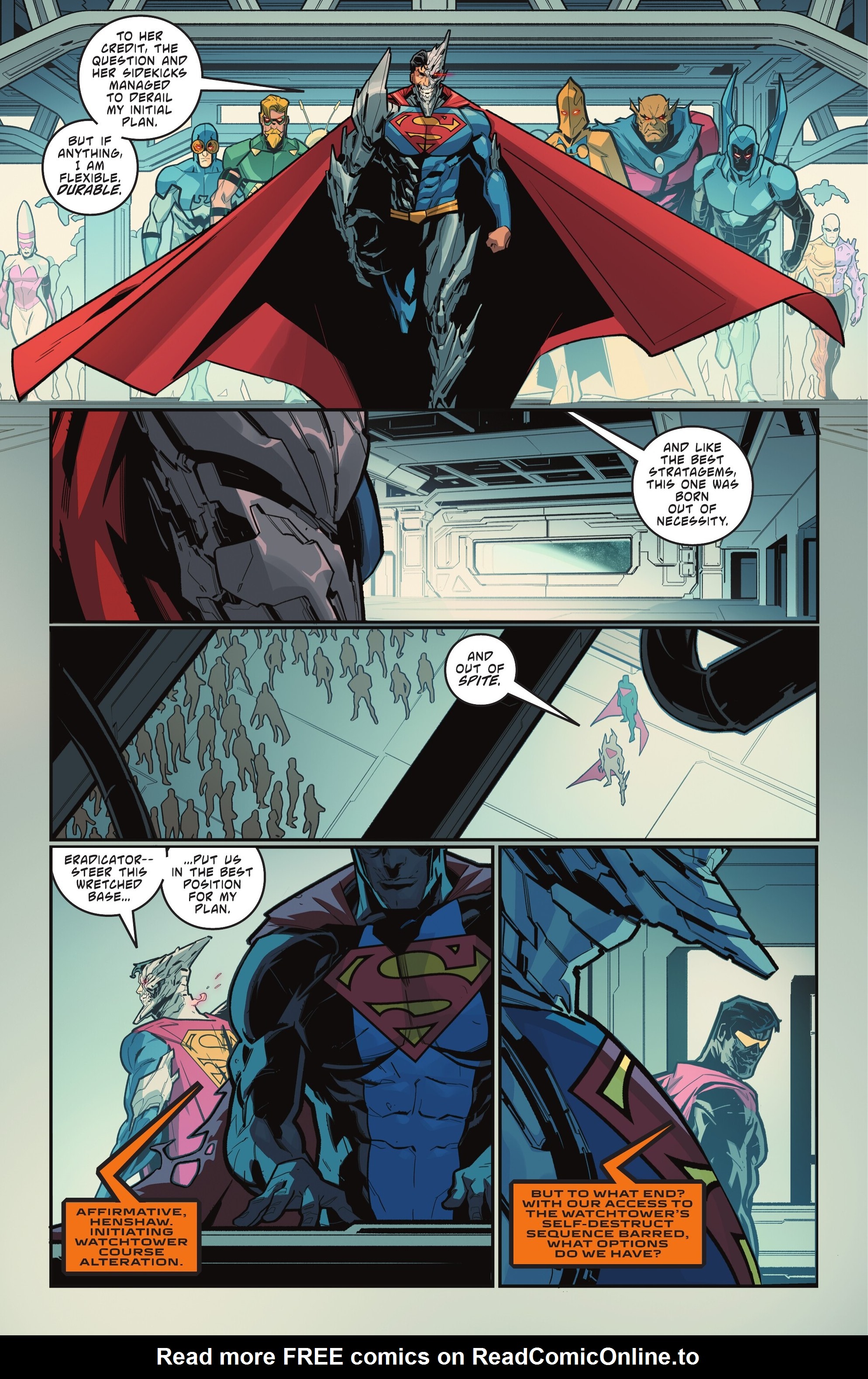 The Question: All Along the Watchtower  chapter 6 page 12