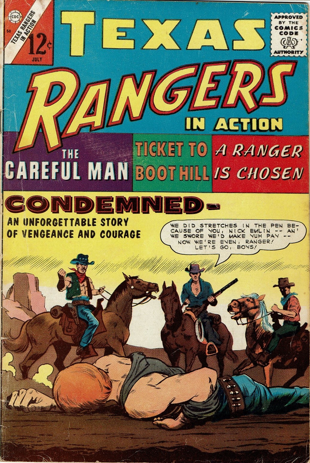 Texas Rangers in Action issue 50 - Page 1