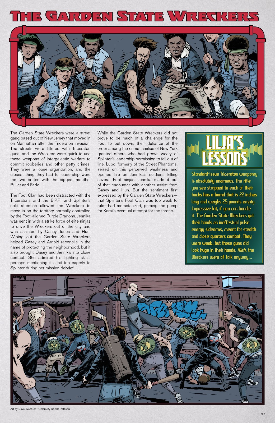 Teenage Mutant Ninja Turtles: Sourcebook issue 1 - Page 80