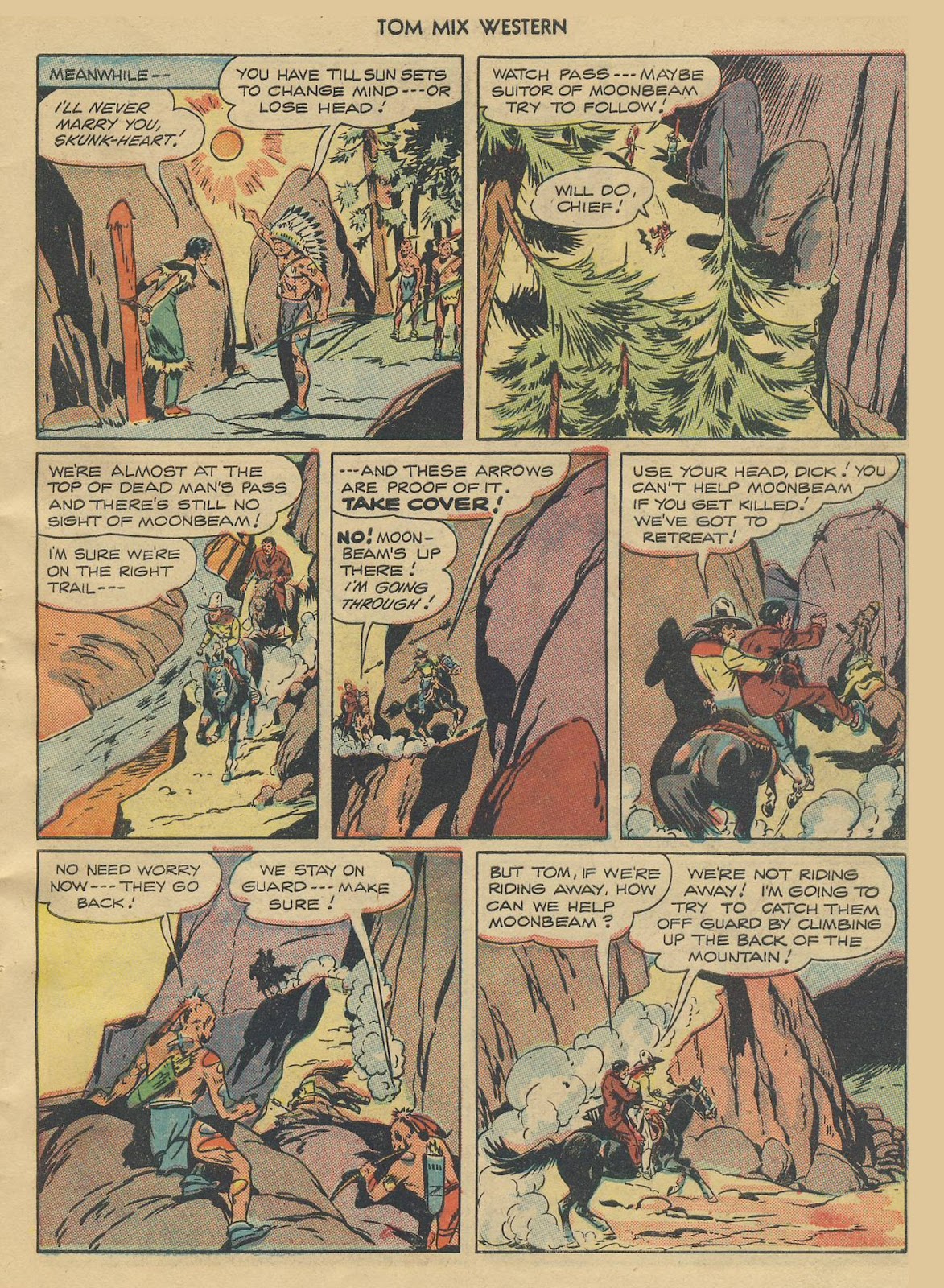 Tom Mix Western (1948) issue 4 - Page 7