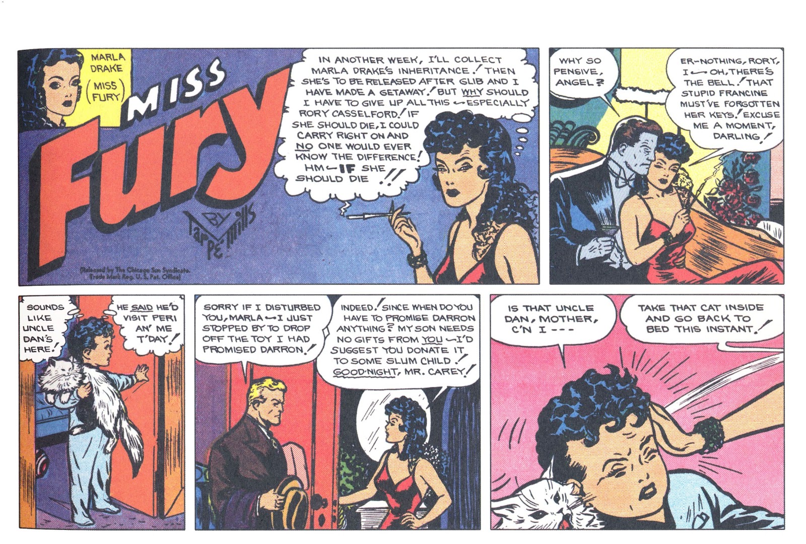 Miss Fury Sensational Sundays 1944-1949 issue TPB (Part 2) - Page 37