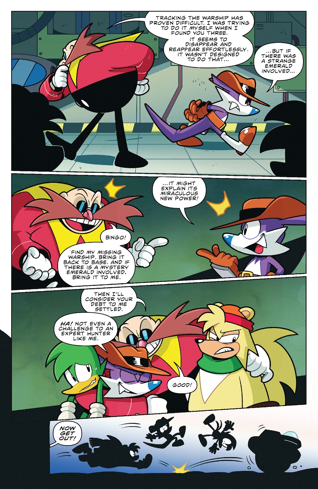 Sonic the Hedgehog: Fang the Hunter issue 3 - Page 9