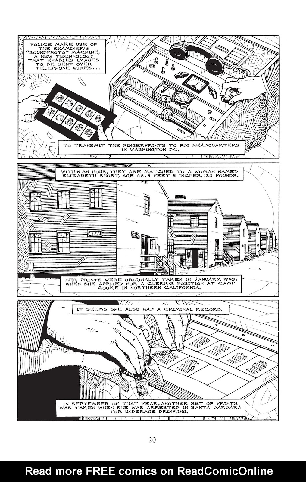 A Treasury of XXth Century Murder: Black Dahlia issue TPB - Page 21