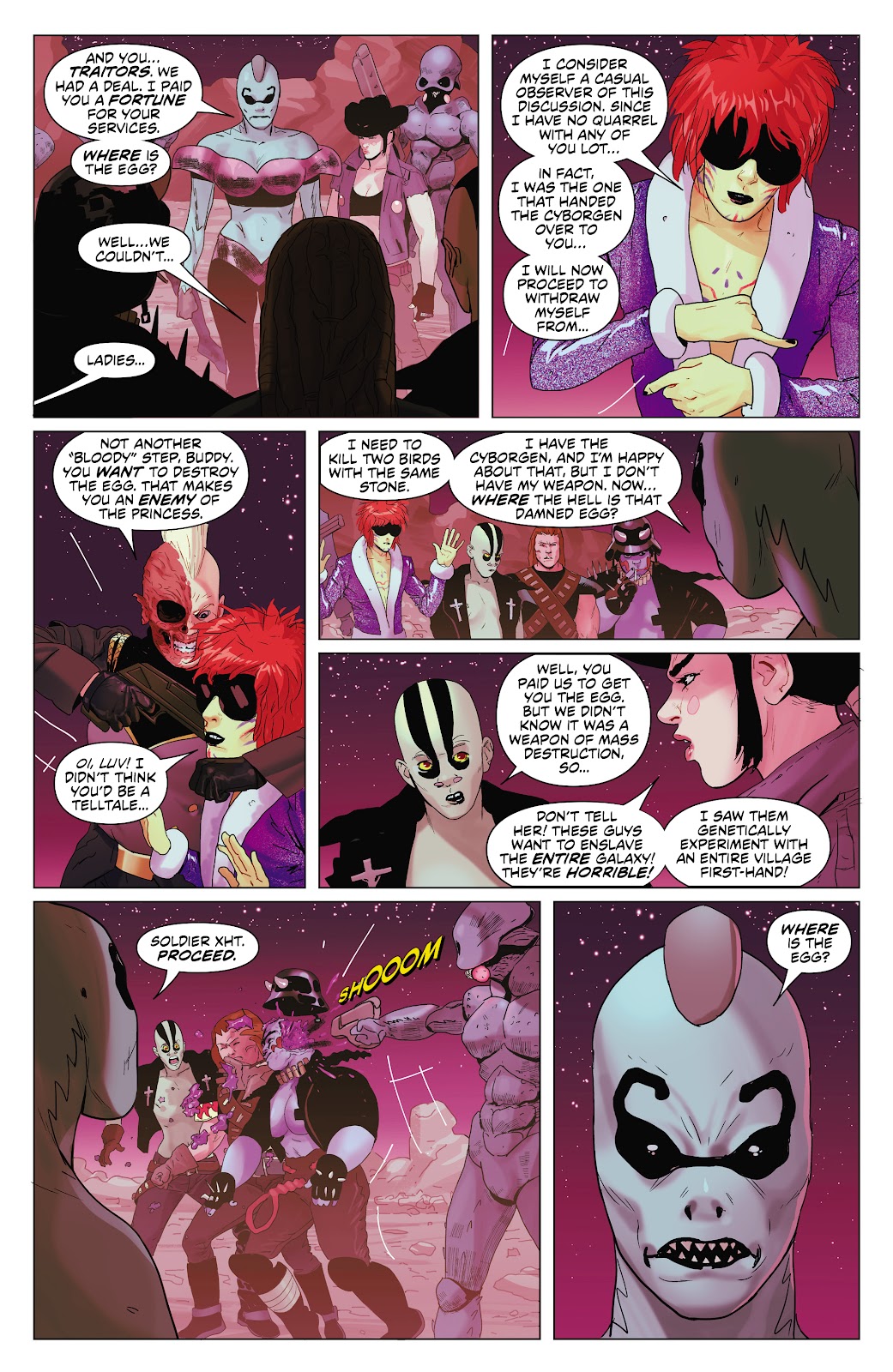 Machine Girl & the Space Hell Engels issue 4 - Page 7