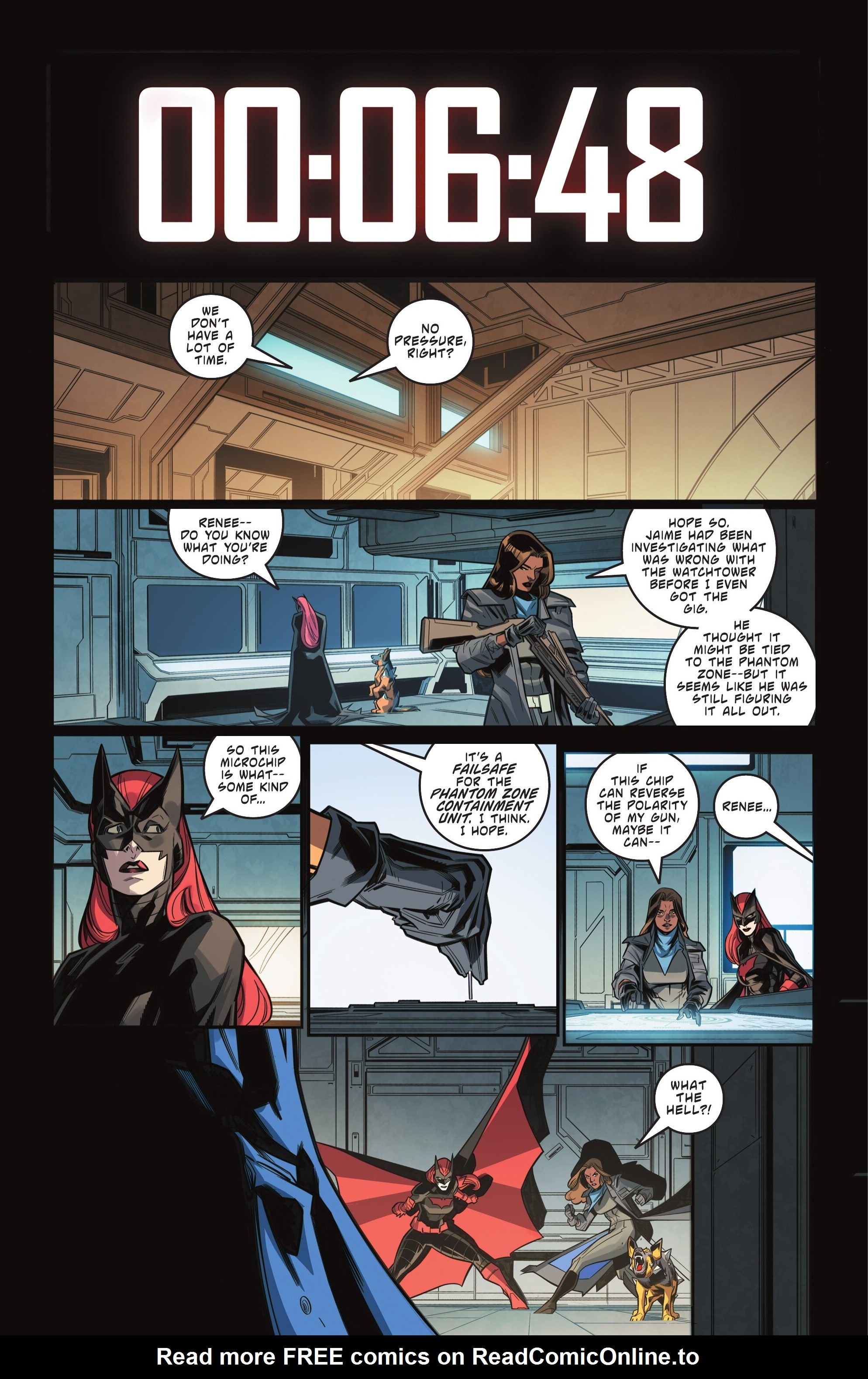 The Question: All Along the Watchtower  chapter 5 page 17