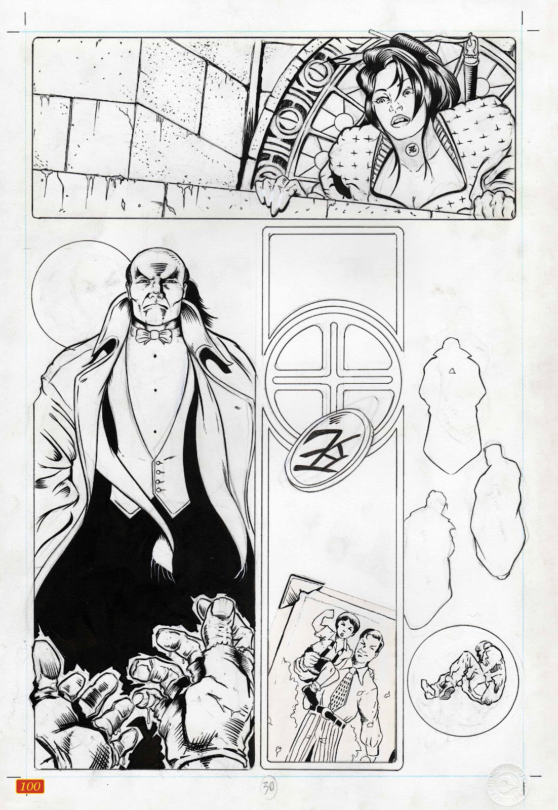 Shi: The Way of the Warrior – Original Art Edition issue TPB - Page 100