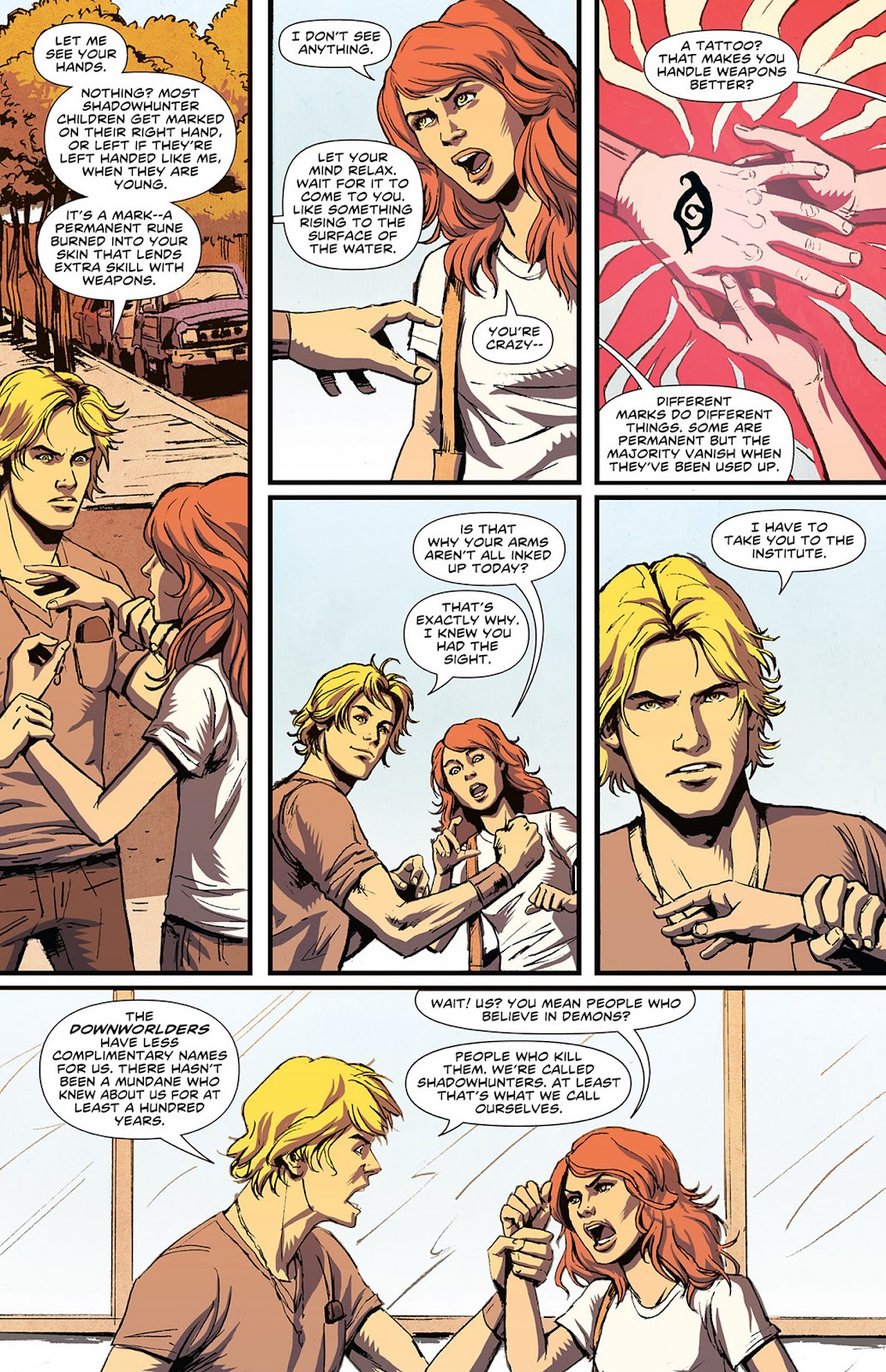 The Mortal Instruments: City of Bones (Existed) issue 1 - Page 23