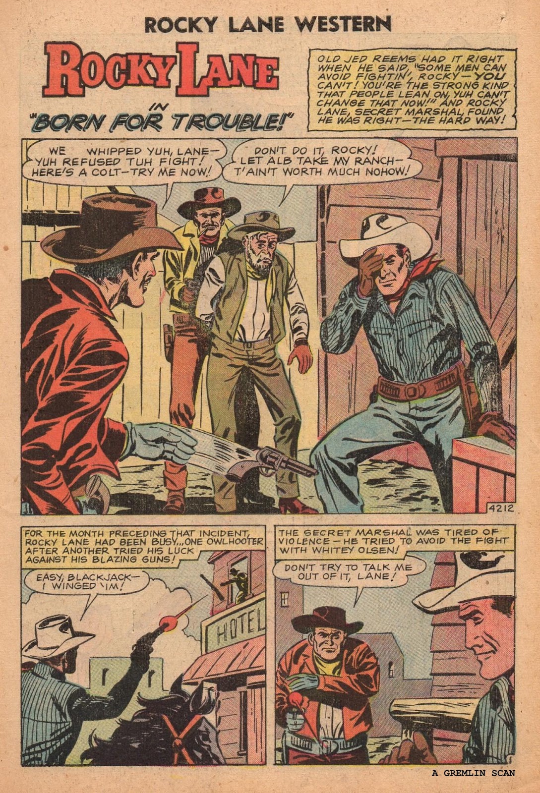 Rocky Lane Western (1954) issue 83 - Page 3