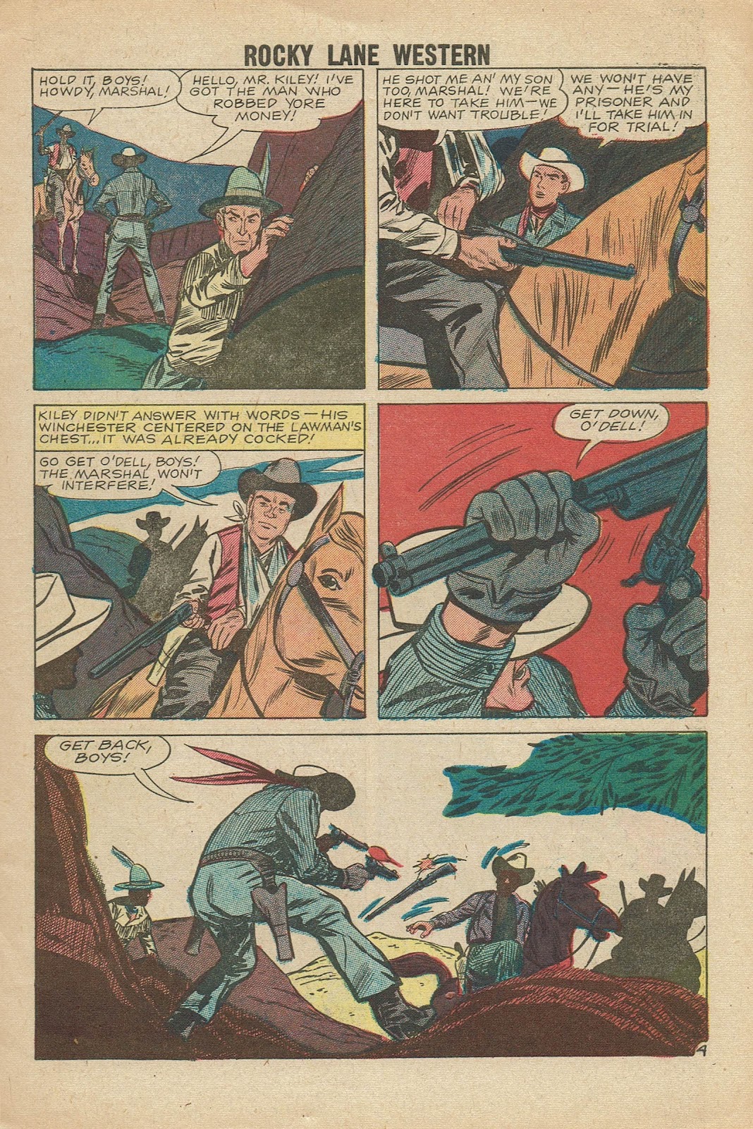 Rocky Lane Western (1954) issue 85 - Page 7