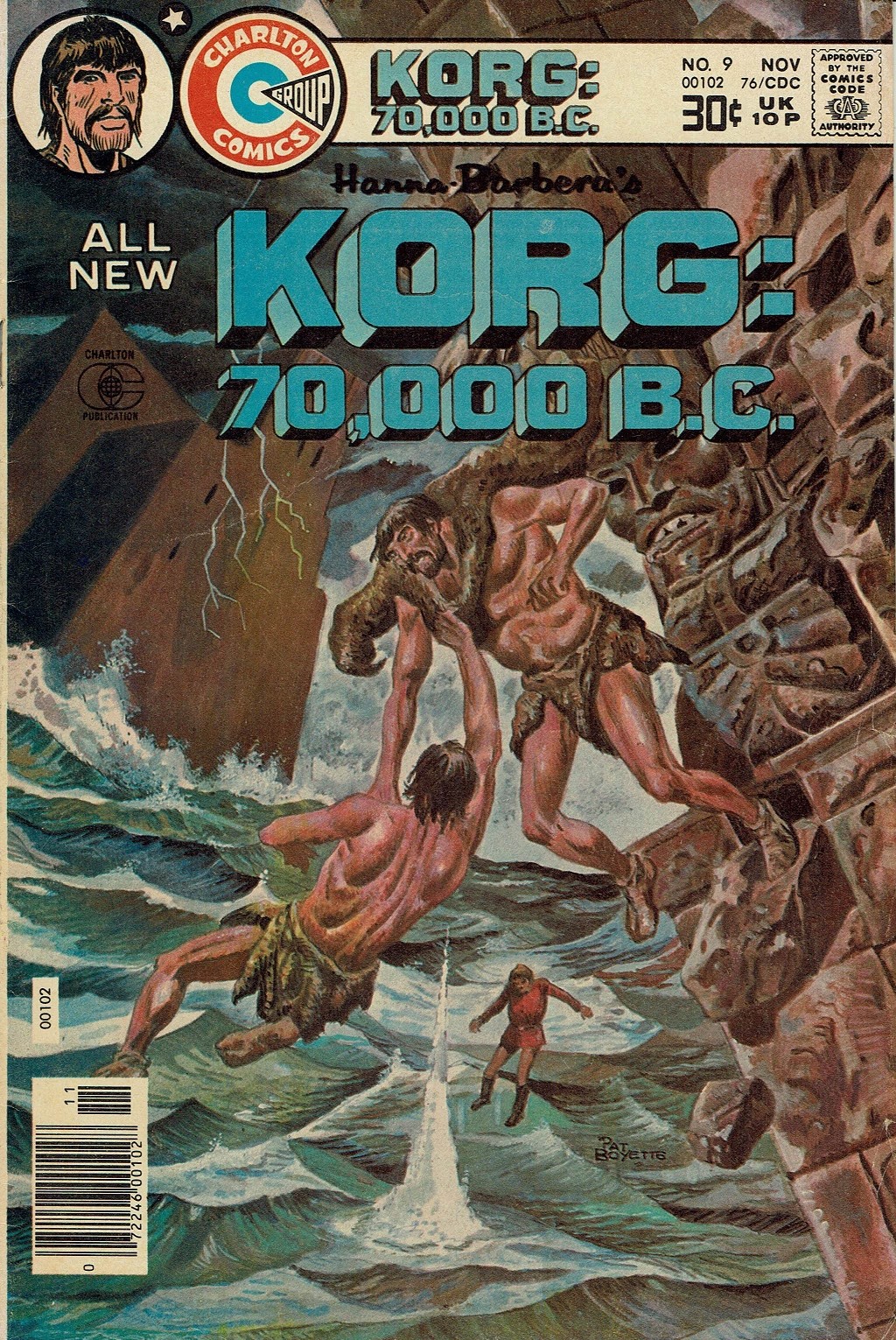 Korg: 70,000 B.C. issue 9 - Page 1