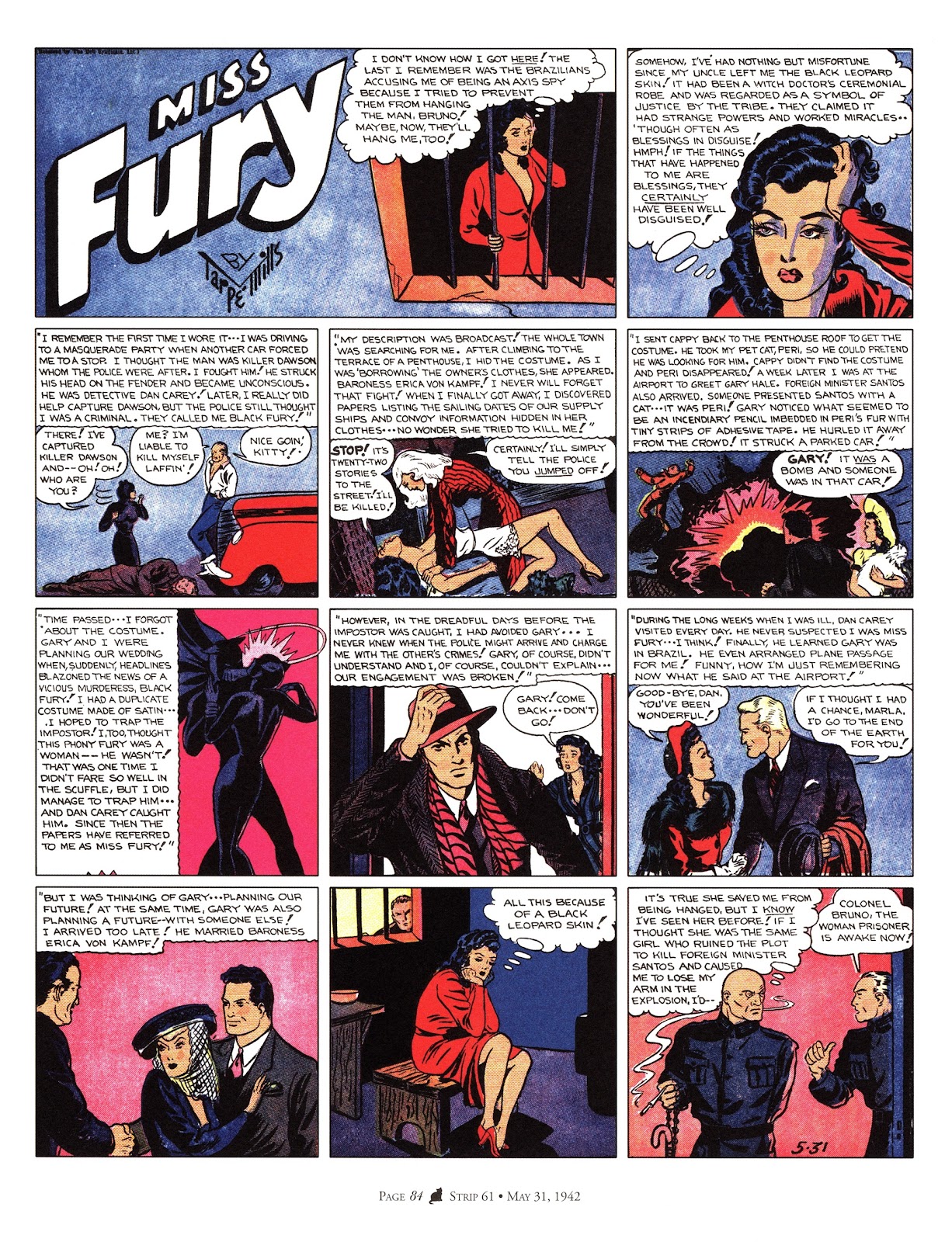 Miss Fury: Sensational Sundays 1941-1944 issue TPB - Page 92