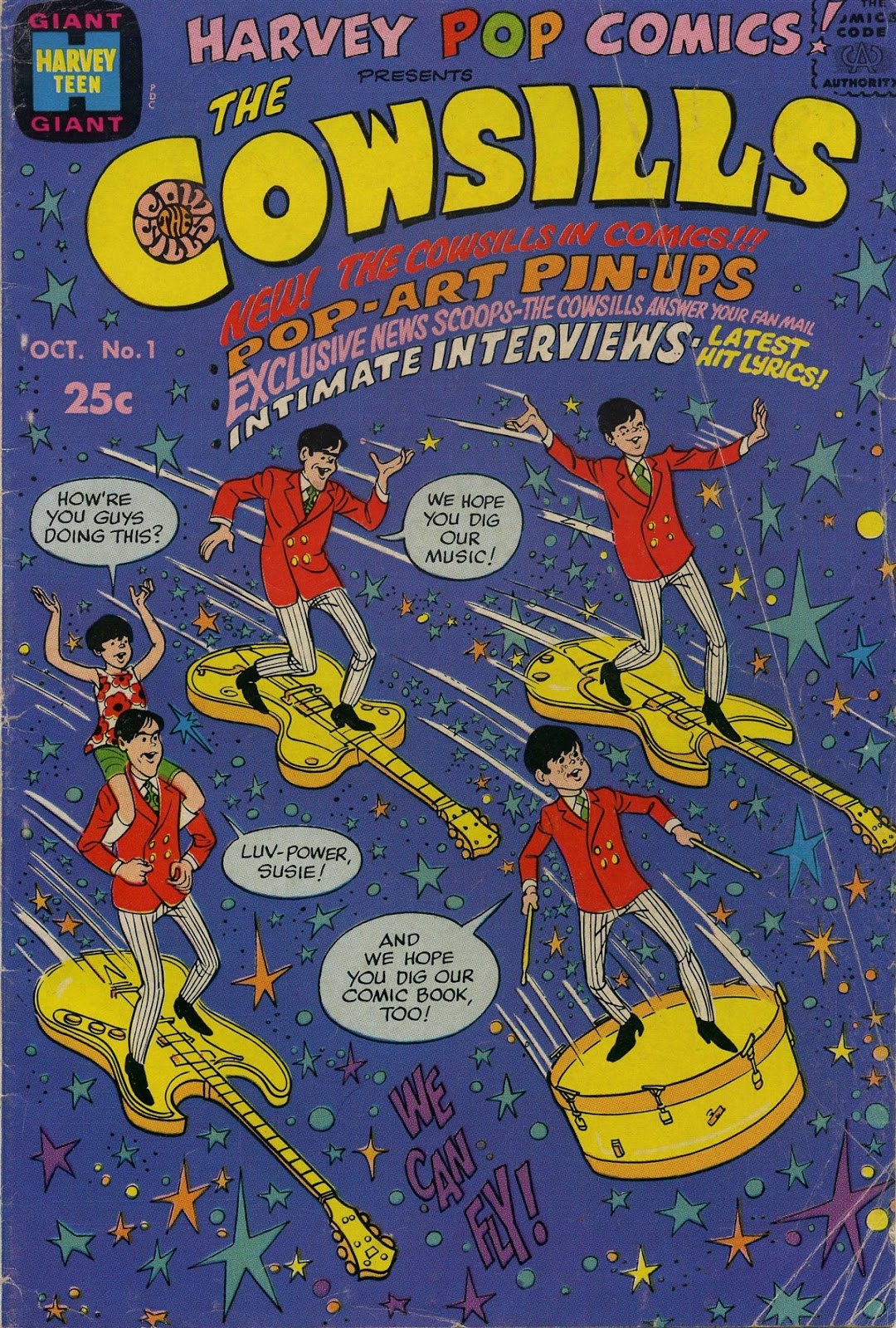Harvey Pop Comics issue 1 - Page 1