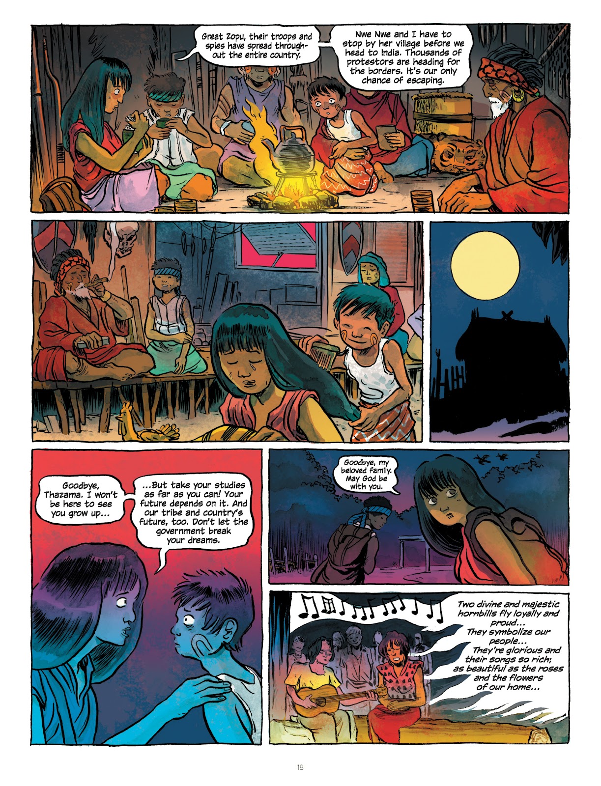 Burmese Moons issue TPB - Page 19