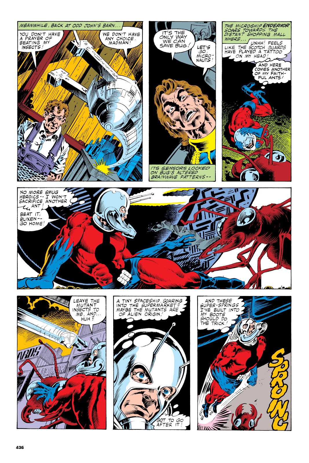 Micronauts: The Original Marvel Years Omnibus issue TPB (Part 2) - Page 173