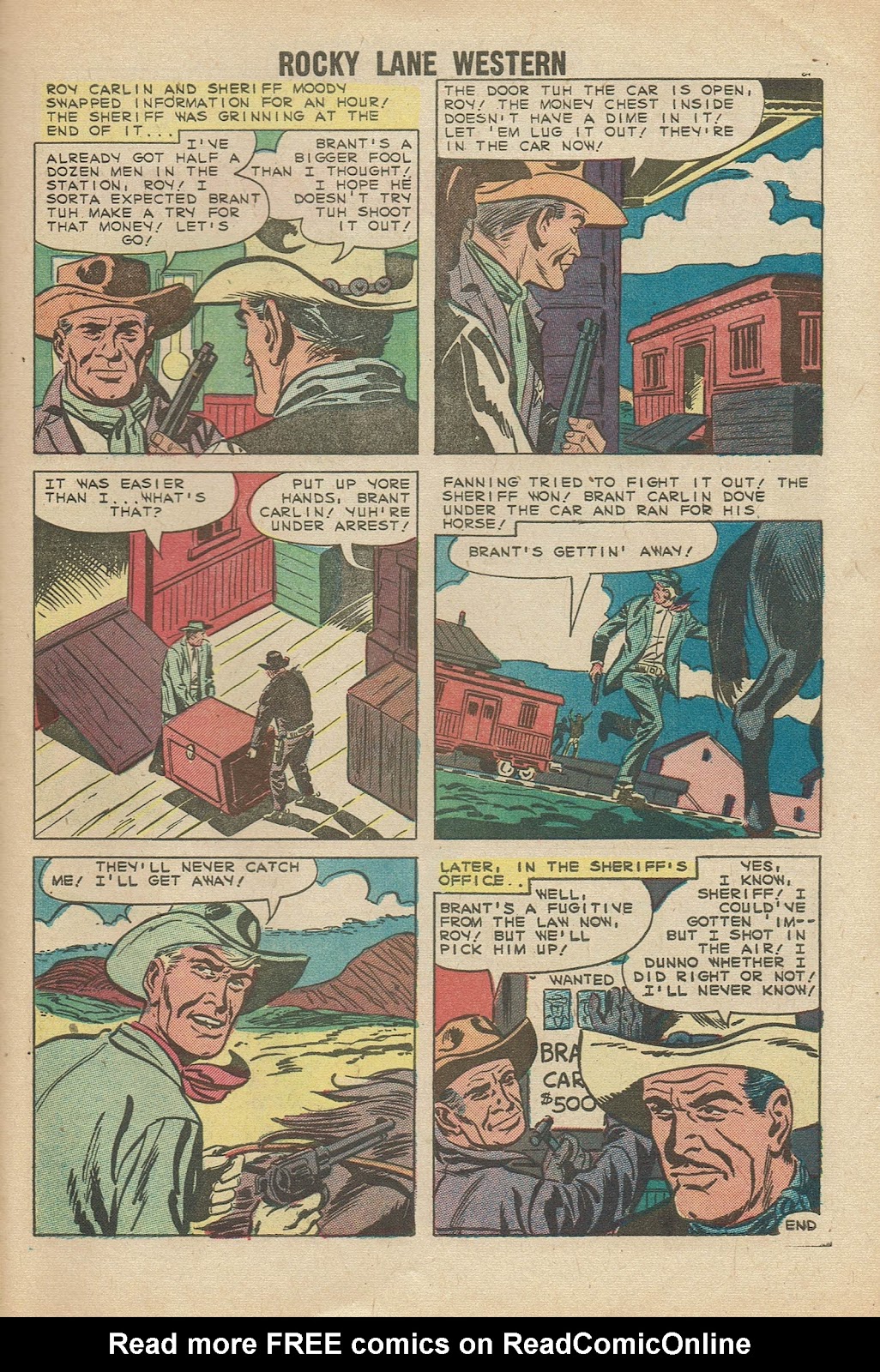 Rocky Lane Western (1954) issue 85 - Page 27