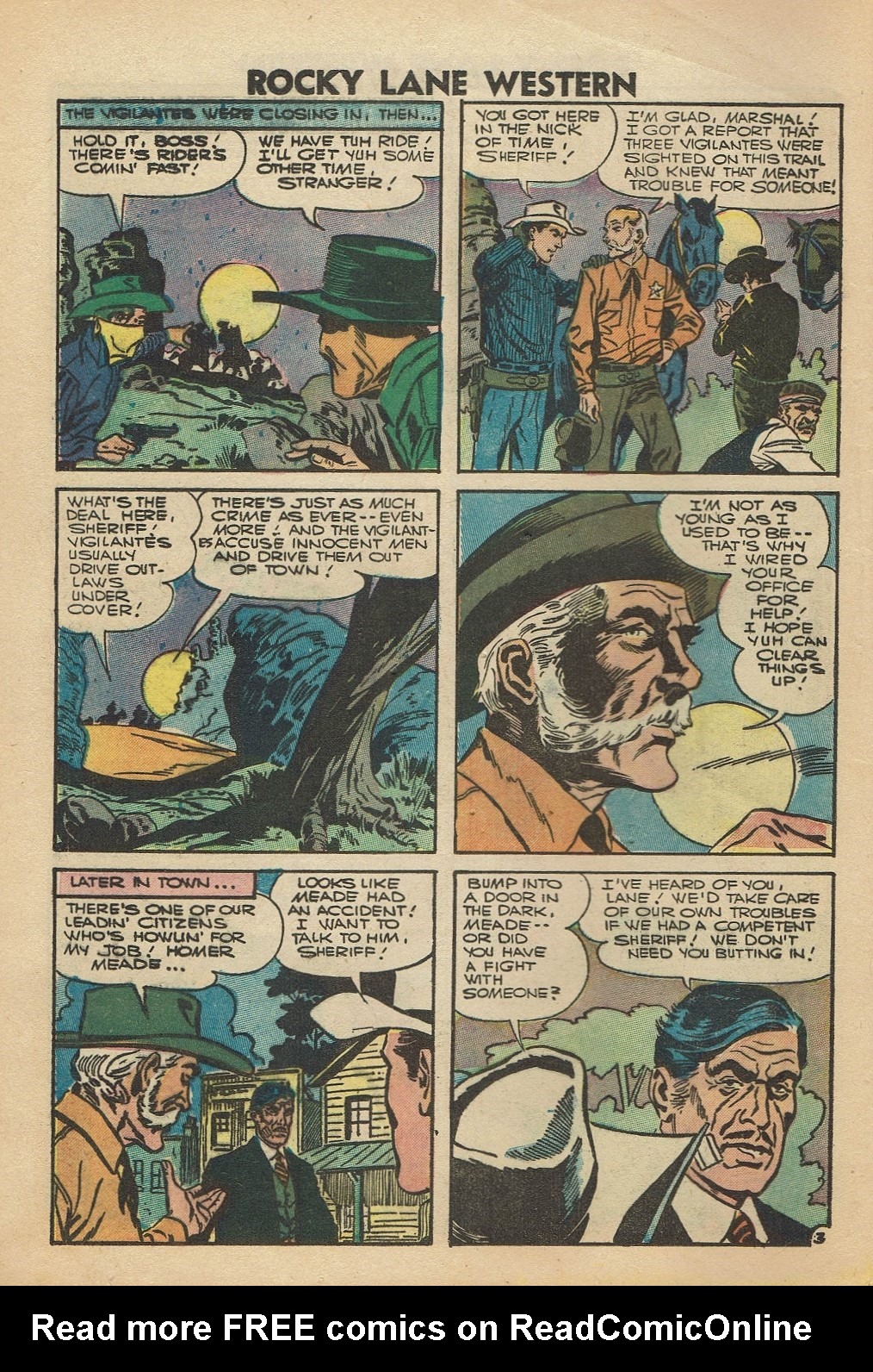 Rocky Lane Western (1954) issue 74 - Page 12