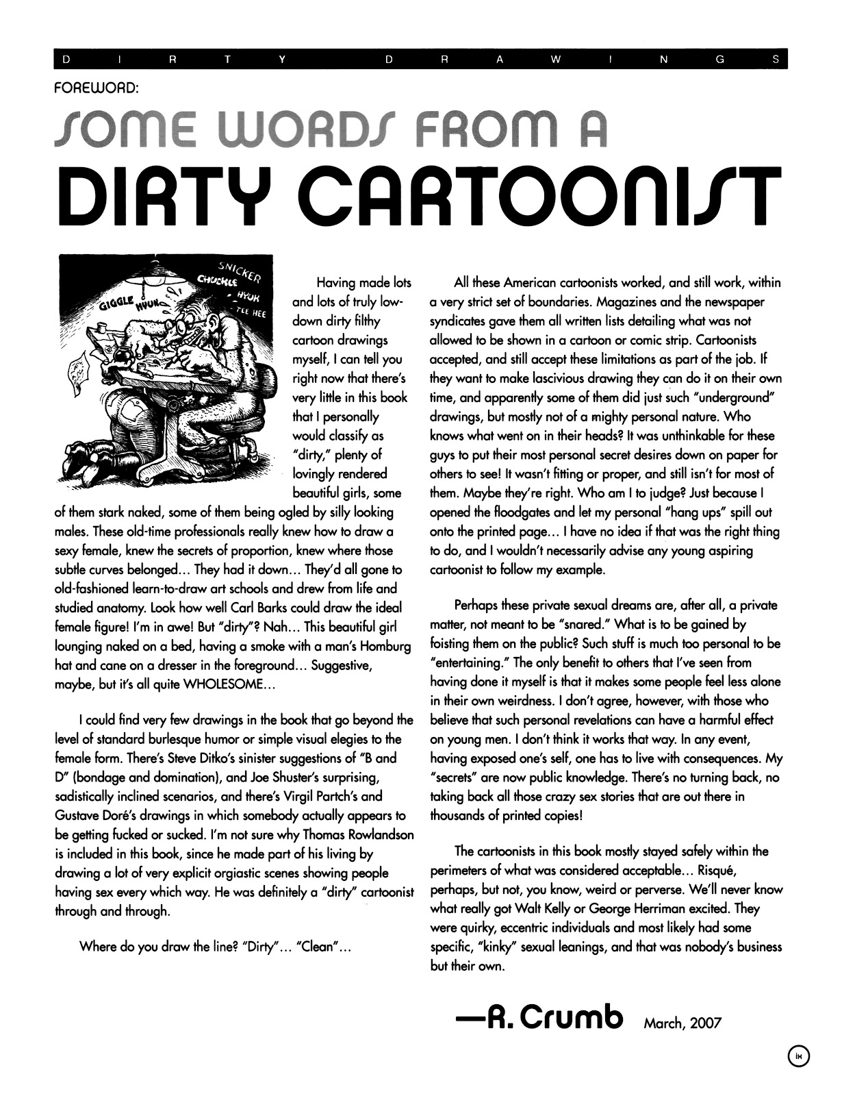 Clean Cartoonists' Dirty Drawings issue TPB - Page 9