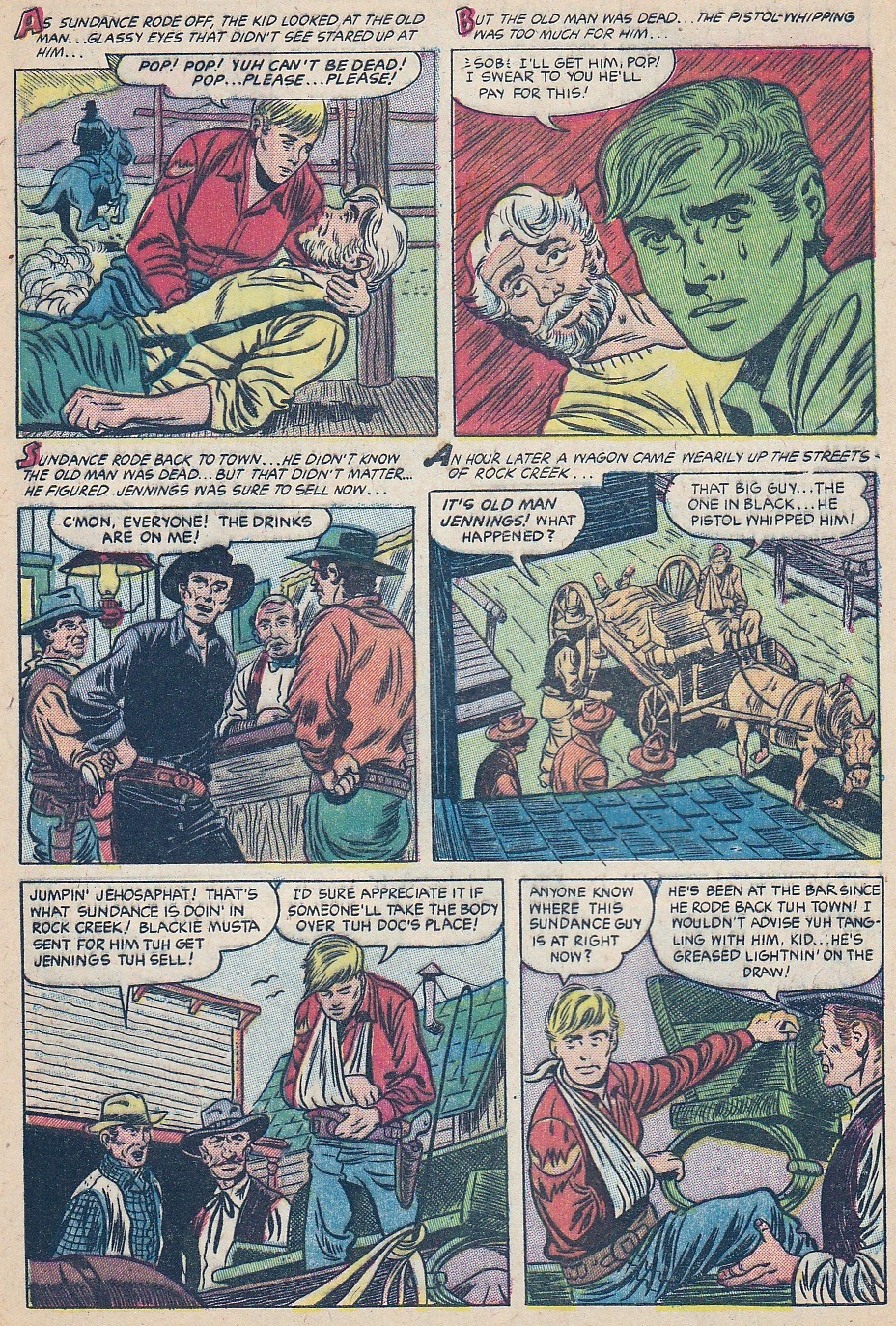 Blazing Western (1954) issue 4 - Page 9