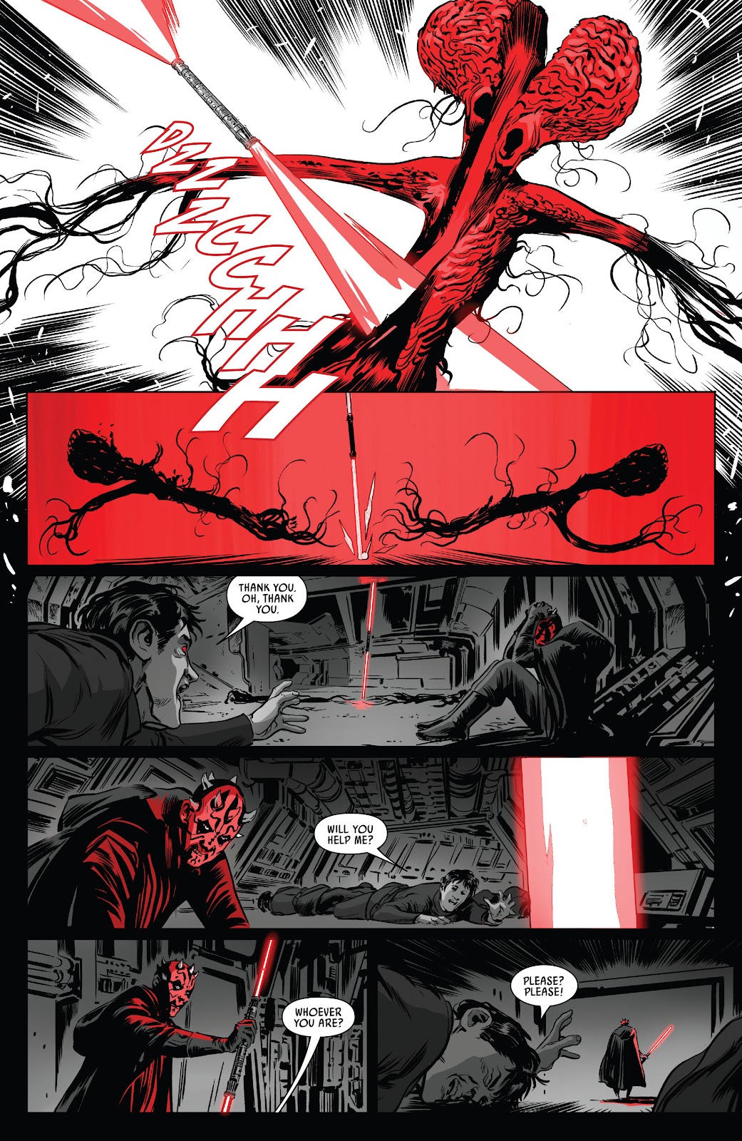 Star Wars: Darth Maul - Black, White & Red issue 1 - Page 15