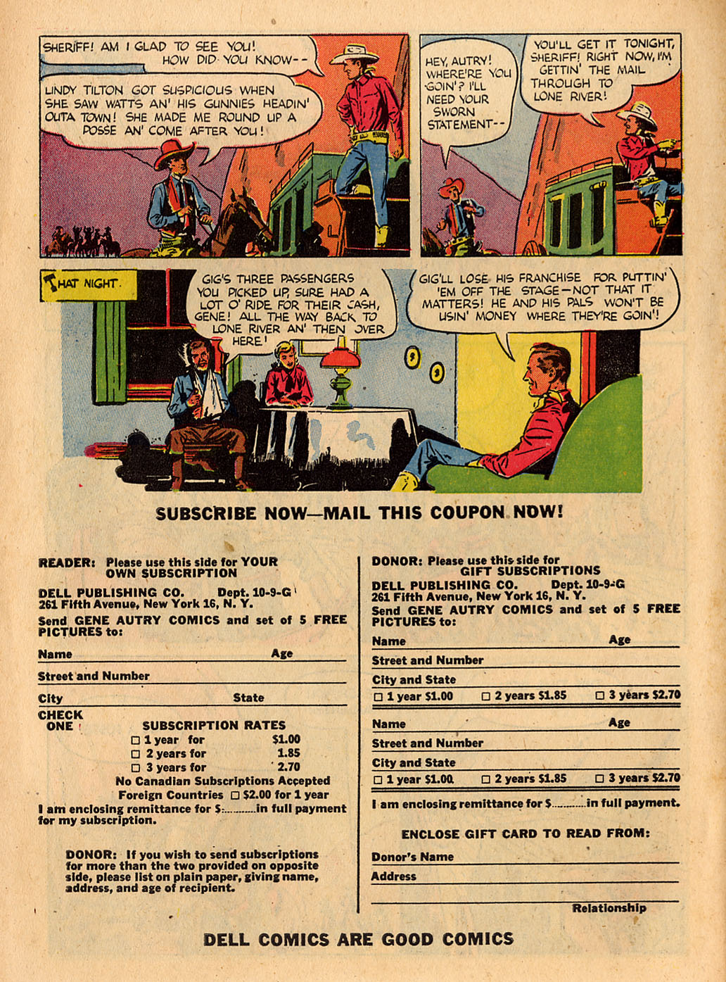 Gene Autry Comics (1946) issue 32 - Page 50