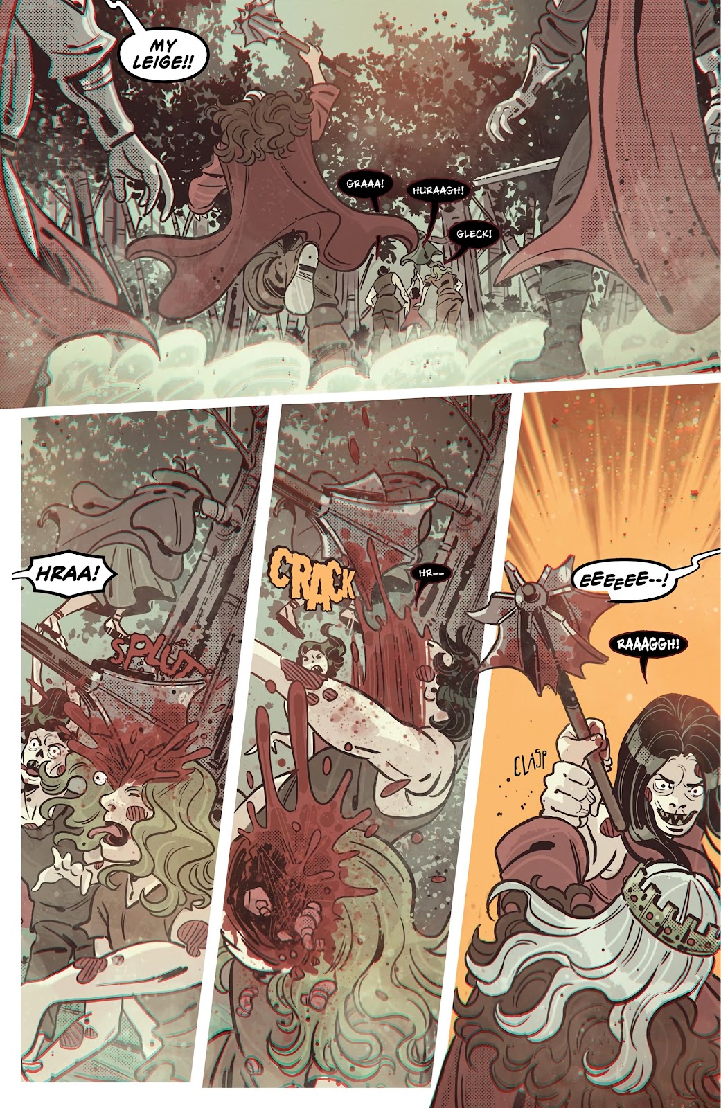 Snow White Zombie Apocalypse: Reign of the Blood-Covered King issue Full - Page 12