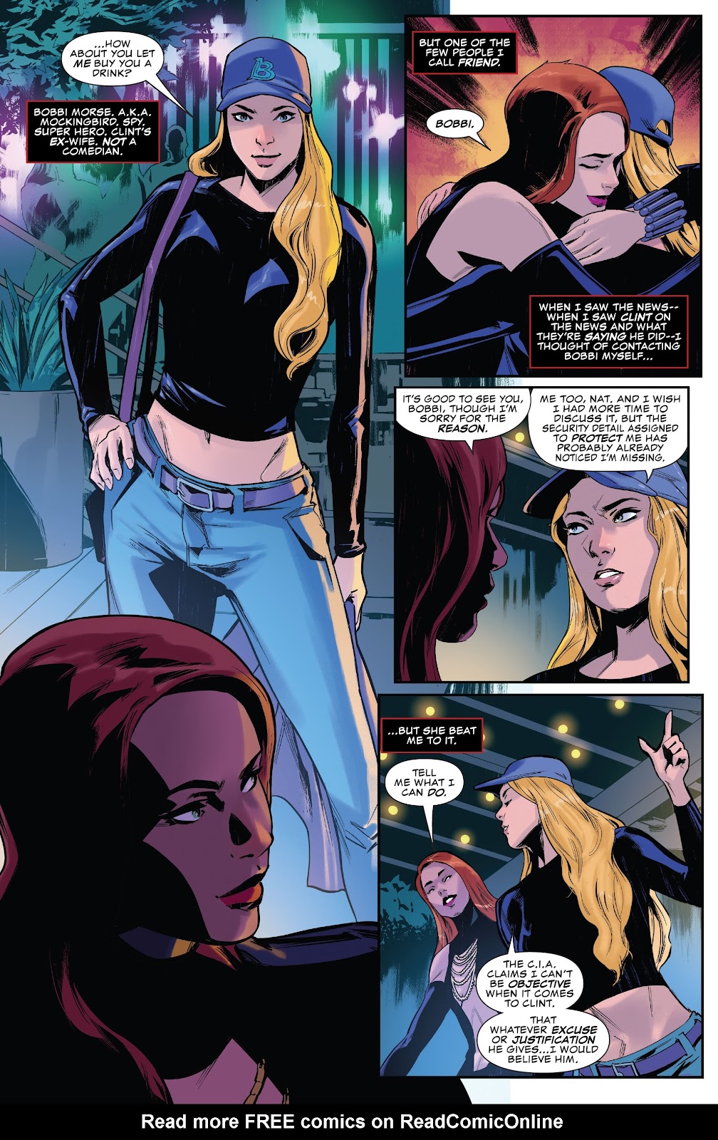 Black Widow and Hawkeye issue 1 - Page 12
