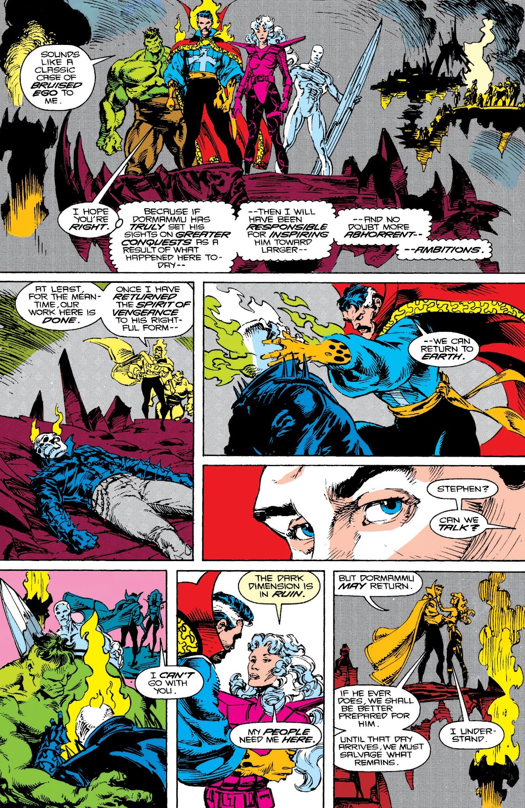 Doctor Strange Epic Collection: Infinity War issue Nightmare on Bleecker Street (Part 1) - Page 132