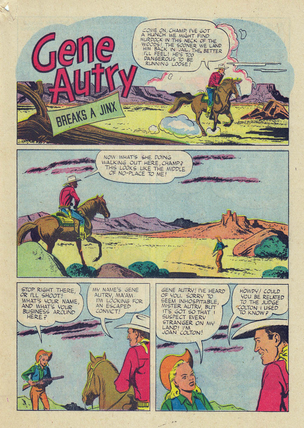 Gene Autry Comics (1946) issue 51 - Page 27
