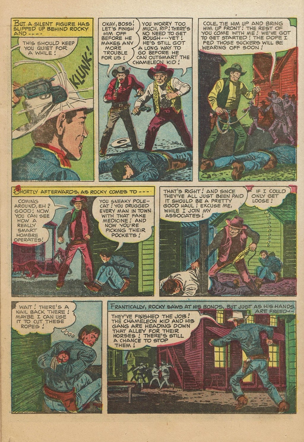 Rocky Lane Western (1954) issue 66 - Page 20
