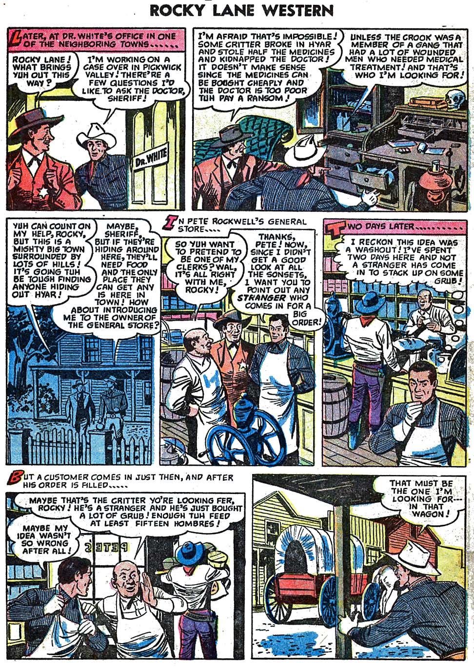Rocky Lane Western (1954) issue 60 - Page 27