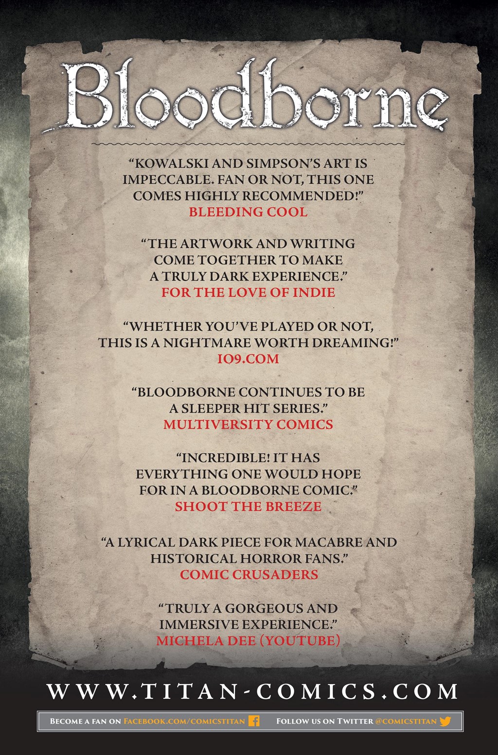 Bloodborne: The Bleak Dominion issue 3 - Page 30