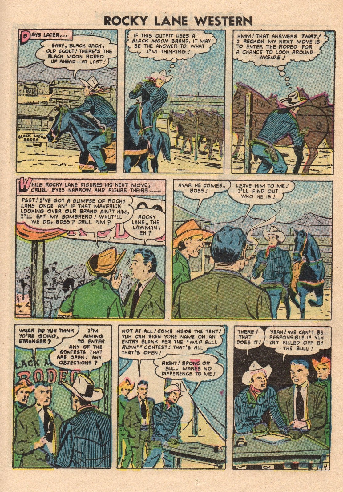 Rocky Lane Western (1954) issue 71 - Page 25