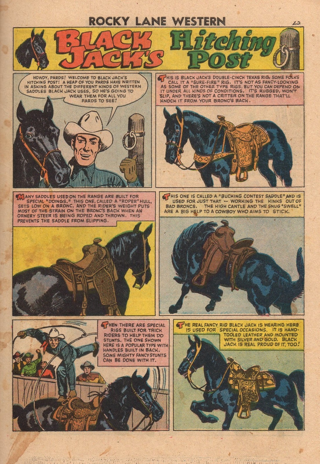 Rocky Lane Western (1954) issue 76 - Page 27