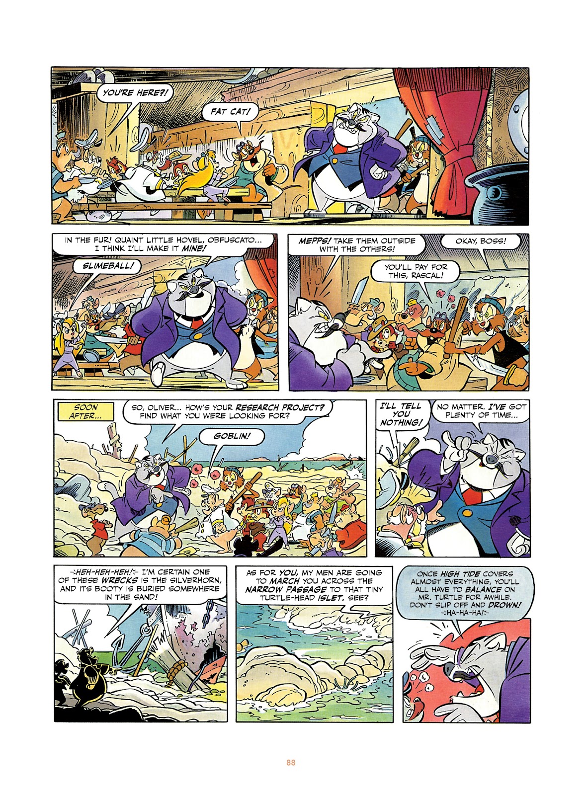 The Disney Afternoon Adventures Vol. 2 – TaleSpin – Flight of the Sky-Raker issue TPB 4 - Page 92