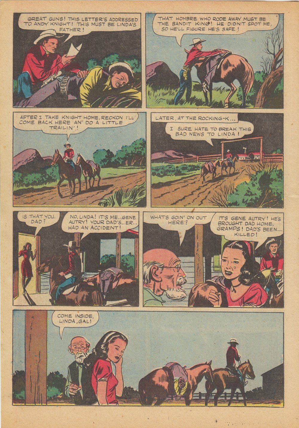 Gene Autry Comics (1946) issue 8 - Page 22