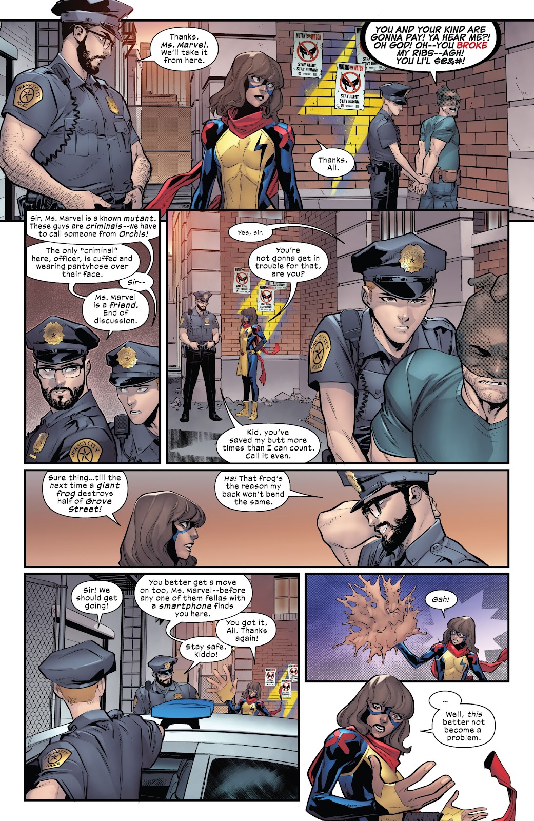 Ms. Marvel: Mutant Menace issue 1 - Page 4