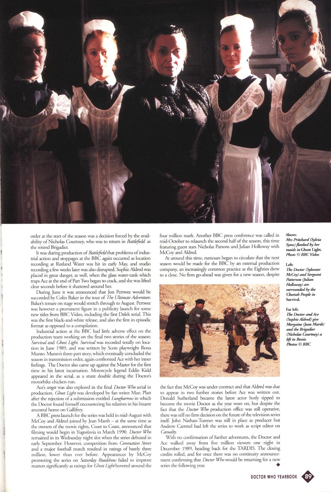 Doctor Who Yearbook issue 1996 - Page 89