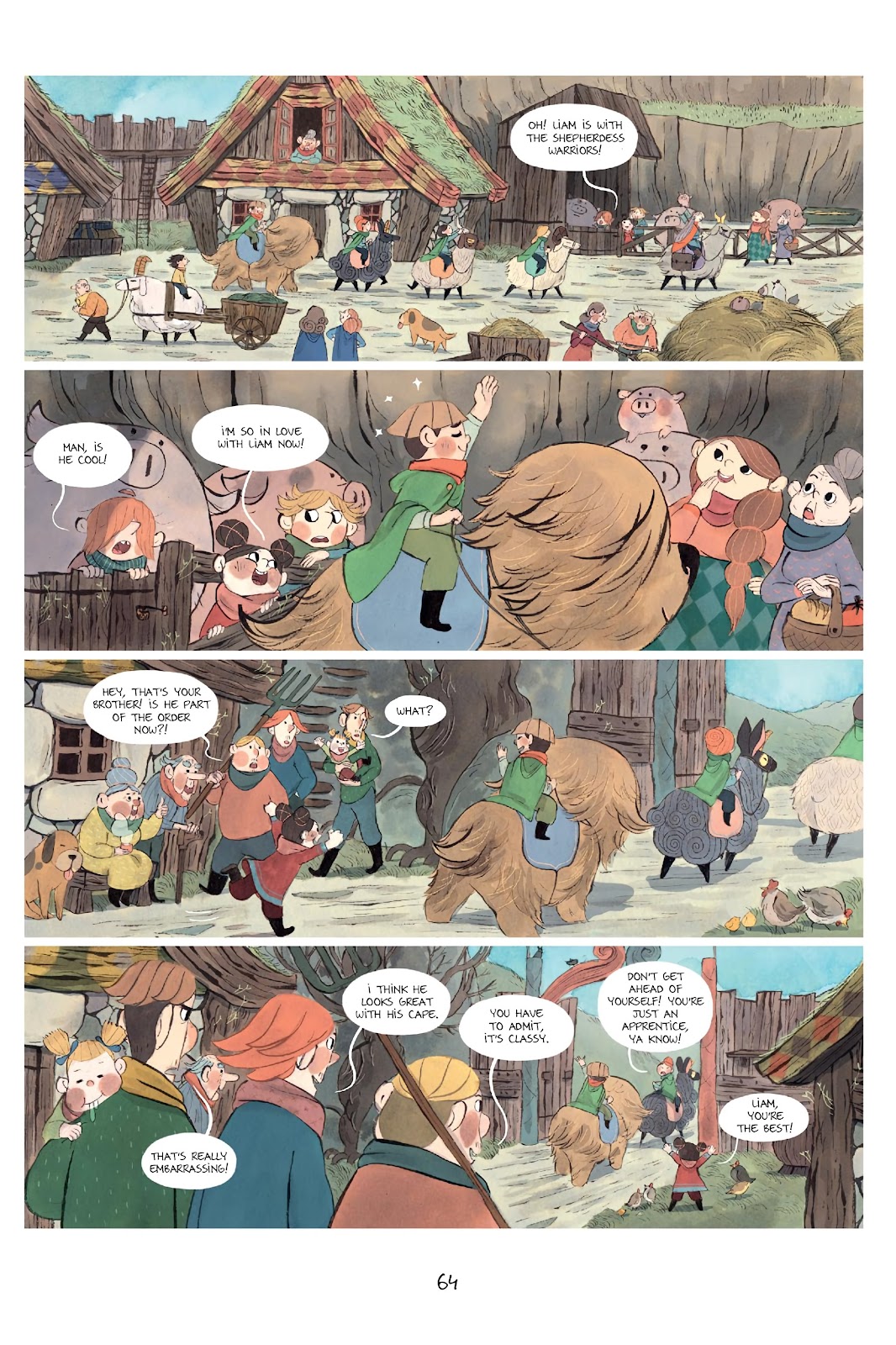 Shepherdess Warriors issue TPB - Page 65