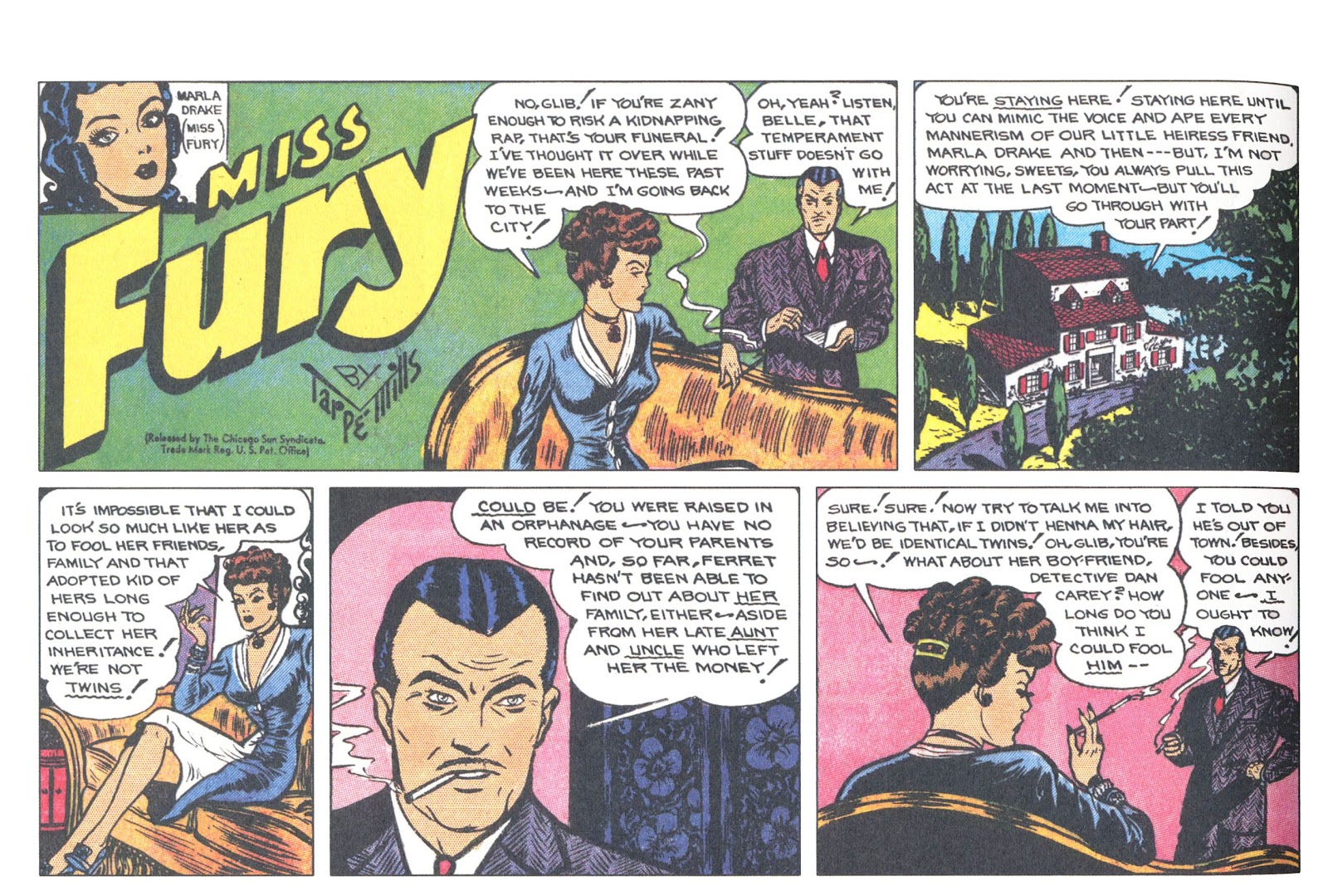 Miss Fury Sensational Sundays 1944-1949 issue TPB (Part 2) - Page 27