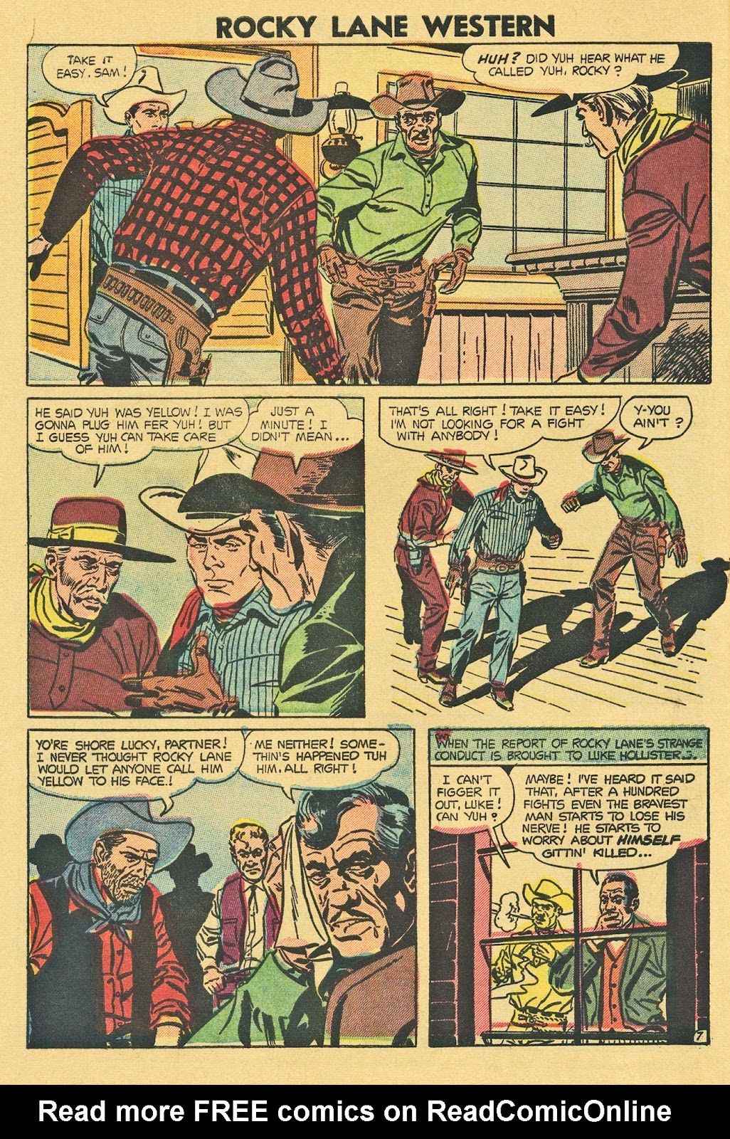 Rocky Lane Western (1954) issue 73 - Page 10