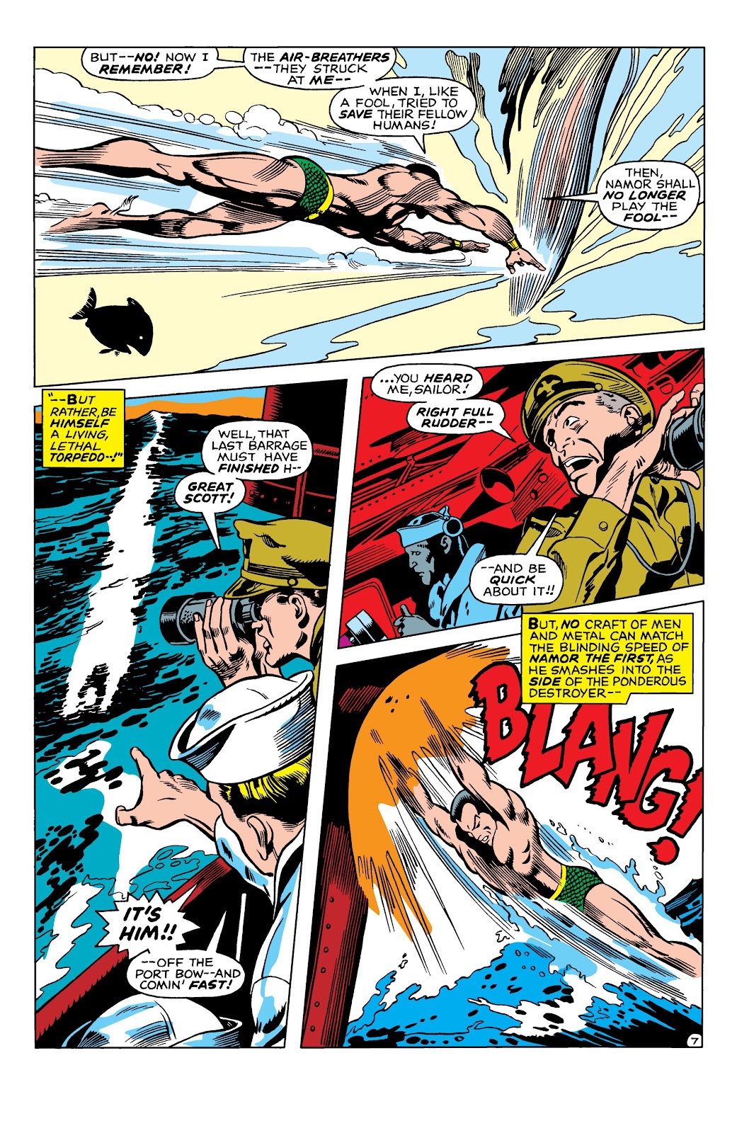 Namor, The Sub-Mariner Epic Collection: Enter The Sub-Mariner issue Who Strikes For Atlantis (Part 1) - Page 159